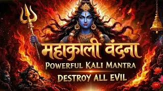 महाकाली स्तोत्रम् | Mahakali Stotra | Divine Kali Mantra | Remove Fear & Negativity