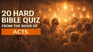 20 Hard Bible Questions from Acts