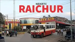 Raichur KKRTC Bus Station Karnataka | Raichur Fort