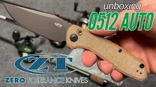 Unboxing Zero Tolerance 0512 Push Button Automatic