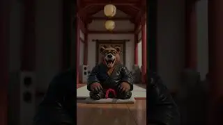 The Warrior Rabbit: Never Give Up #ai #cute #rabbit #shorts #animation #cutebaby