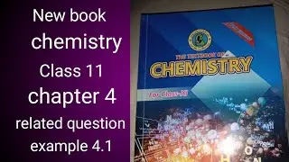 chemistry class 11 chapter 4 example 4.1 related questions sindth board  #subscribe#support