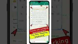 how to use floating keyboard for android | moving keyboard | keyboard settings | tamil#shorts