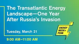 The Transatlantic Energy Landscape: One Year After Russia's Invasion