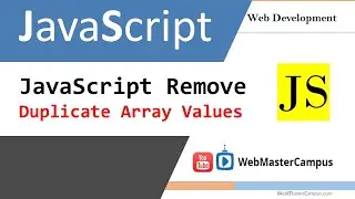 JavaScript Remove Duplicates Array Values
