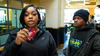 Scammer Gets PRESSED To Pay For The Meal!