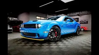 2023 Dodge Challenger SRT Hellcat Jailbreak! Only 13 miles! Rare B5 Blue Pearl Coat! 717 HP!