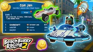 Coin Jam 🪙 Indy |🥇UFO Invader X + Nova | Beach Buggy Racing 2 🏖🏁 | BB Racing 2