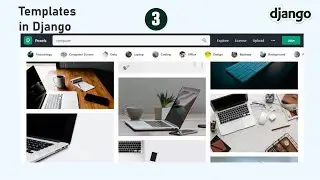 Templates in Django | Photo Gallery Web App | (Django Tutorial For Beginners) part 3