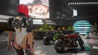 Cyberpunk 2077 with GTA 5 Field of View mod - 4K - Ray tracing