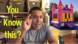 5 THINGS YOU NEED TO KNOW BEFORE YOU DELIVERY A BOUNCE HOUSE