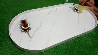 DIY - Buat Arena Crush Gear Sederhana | Gougetsu VS Blitz Vogel Custom