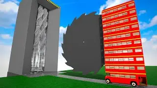 Cars Fall Through The Saw Into The Highest Vertical Shredder Factory | Teardown