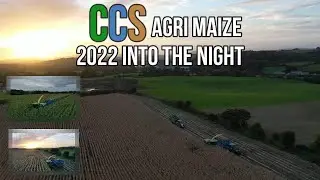 CCS Agri Services Maize 2022 with a beautiful sunset in Ballineen Co.Cork!!