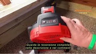 Recensione del Einhell Ventilatore a batteria GE-CF 18/2200 Li-Solo Power X-Change (18 V, agli ioni