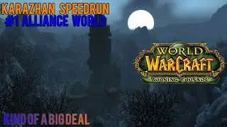 #1 World Alliance Karazhan Speedrun 1:01:06 - Fury Warrior PoV