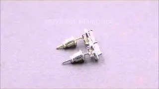Classic Heart Halo Stud Earrings Love Cubic Zirconia CZ Fashion Luxury Jewelry