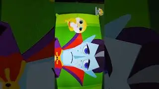 baby shark with a vampire #cartoon #babyshark  #fun #babyshorts