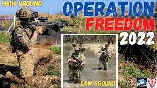 Fight for the high ground | Operation Freedom 2022 | Black Ops Airsoft Bristol, WI