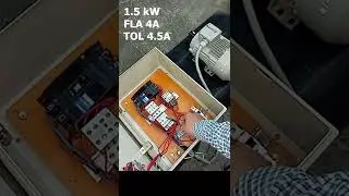 Direct On Line Starter for an Induction Motor