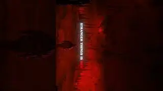 Stranger Things Is Red Edit❤️ || New Colors Trend || #strangerthings #netflixseries #shortsviral