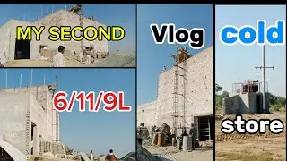 🇵🇰MY second Vlog 6/11/9L Cold. Store full enjoy vlog ❤️#building #viralvideo #store