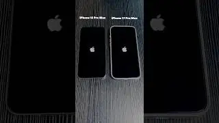 iPhone 17 Pro Max vs iPhone 15 Pro Max ⚡ Boot Test #shorts #smartphone