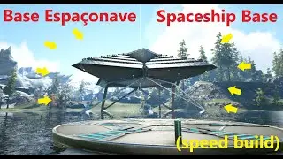 Ark - Valguero Base Espa&ccedil;onave(Spaceship Base)(Base Design)(No mods)