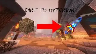 dirt to hyperionやってみた #1 1coin~10m/1b 【Hypixel Skyblock】