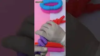 Relaxing Hook and Crunchy ASMR TUBE Sound #asmr #funny #diy