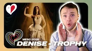 Let's react to DENISE with TROPHY for the first time | MESC 2026 🇲🇹 Malta Eurovision Song Contest
