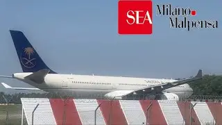 13 minutes | Plane Spotting at Milan Malpensa airport | MXP/LIMC