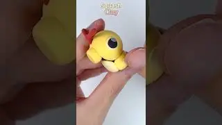 Shiny Caterpie Pok&eacute;mon Clay Art