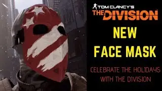 The Division NEW FACE MASK - Celebrate The Holidays With The Division!