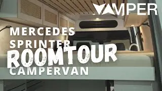 #vanconversion &ndash; Mercedes Sprinter Campervan f&uuml;r 4 Personen |&nbsp;Made by Vamper