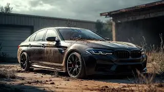ASMR Car Detailing! Full Detailing 2018 BMW M5 Black from Full Dirty to Looking New