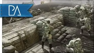 CHARGING OVER TRENCHES - Company of Heroes: The Great War Mod Gameplay