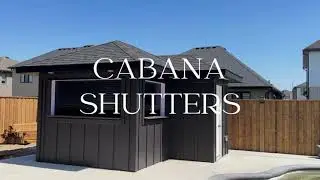 Cabana shutters