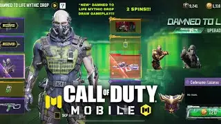 Call Of Duty: Mobile - *NEW* Damned To Life Mythic Drop Draw Gameplay!!! - Milton37LiveGaming