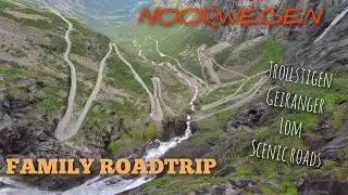 Noorwegen/Norway - Trollstigen, Lom, Vøringsvossen, Stryn, beautiful scenic roads and more