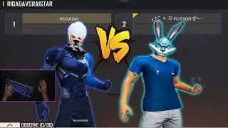 RAISTAR VS RIGADA | INDIAN KING RAISTAR VS RIGADA - MOST DANGEROOS 1V1 ROOM