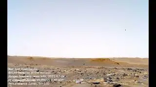 Not Just Dust Devils: Bright Surprise at the Horizon - Perseverance Rover Sol 130
