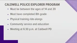 Caldwell Police launches explorer program for teens
