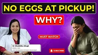 NO EGGS AT PICKUP? 😱 Why It Happens & What You Can Do – Expert Insights with Dr. Shobhika Singh