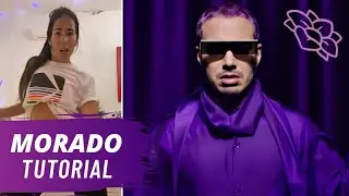 J Balvin - Morado [TUTORIAL] Coreograf&iacute;a by @nanipochu