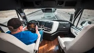 Freightliner Inspiration Autunomous Truck Interior