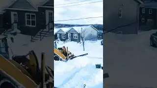 WINTER SUCKS #tractor #plowing #snowstorm #hanginthere