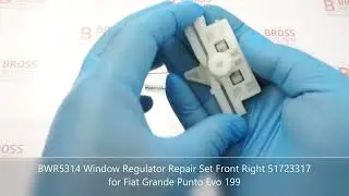 BWR5314 Window Regulator Repair Set Front Right 51723317 for Fiat Grande Punto Evo 199