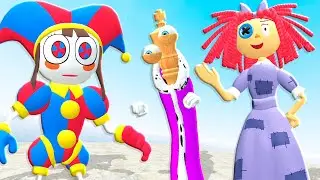 Who is the Strongest in DIGITAL CIRCUS? *New Creatures in Gmod*