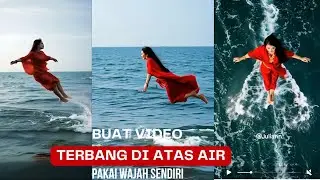 TUTORIAL: How to make a flying video above water | viral tiktok